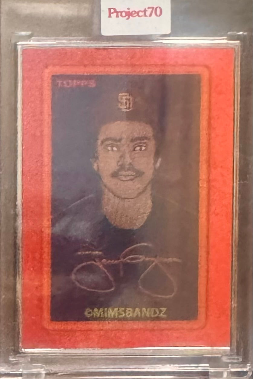 Topps Project70 Tony Gwynn #51 By MIMSBANDZ Silver Frame Artist Proof A/P 02/51